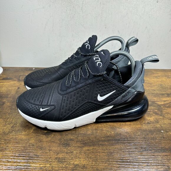 Nike Air Max 270 SE Black Summit White Black AR0499-001 Shoes Womens Size 9 - Picture 3 of 8